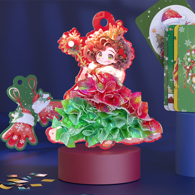 Norvo | 24 Tematiske Juletrær DIY Ornamenter