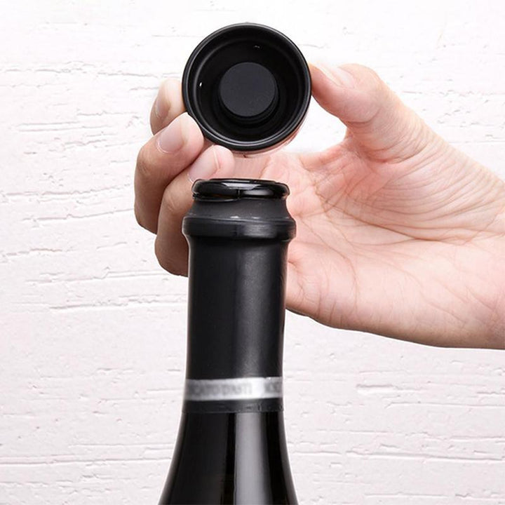 Gjenbrukbar lekkasjesikker silikonforseglet champagnevinsflaskekork | Skanto