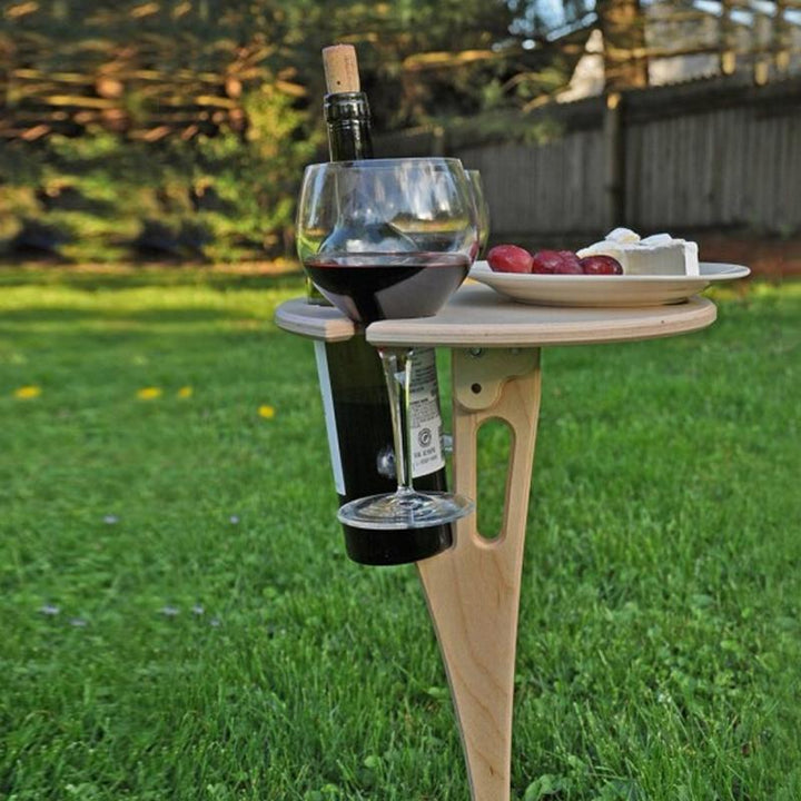 Skanto | Utendørs bærbar DIY sammenleggbord for vin