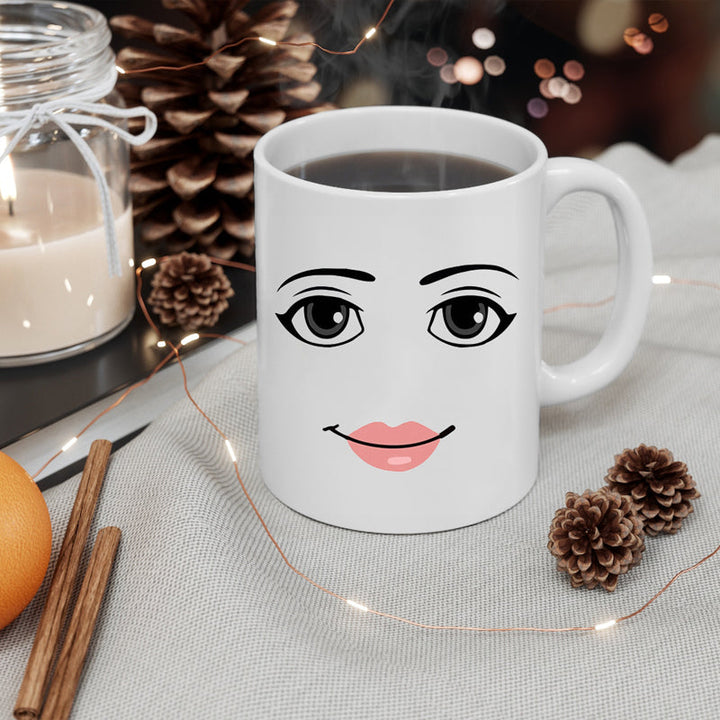 Emoji Printet Keramisk Krus | Skanto
