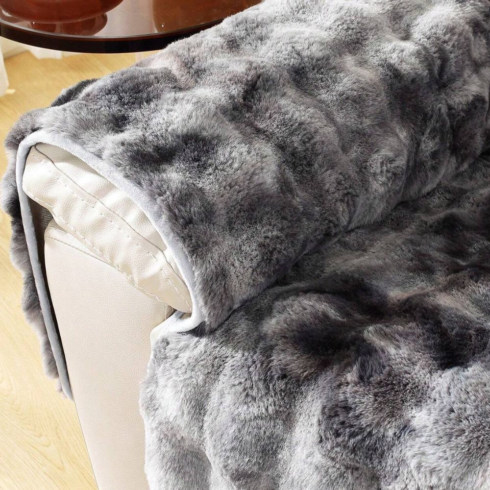 Skanto | Fløyelsmyk Recliner Sofa Dekke