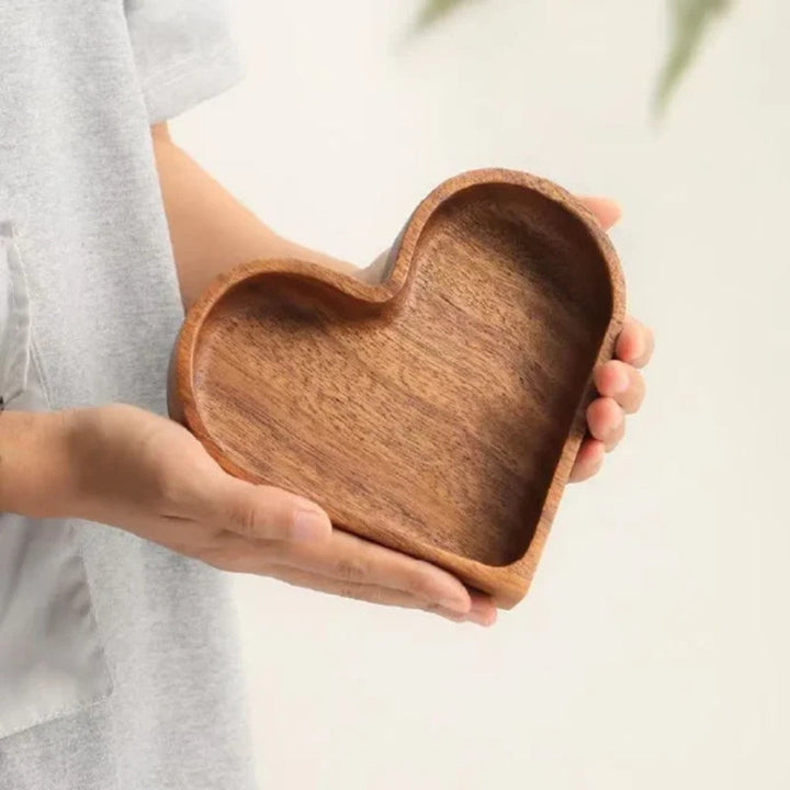 Skanto | Rustic Heart Snack Tray Collection | 4stk