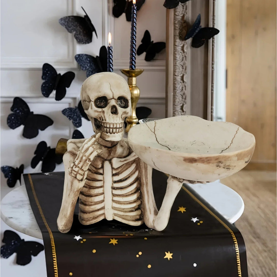 Skanto | Spooky Skeleton Halloween Candy Bowl