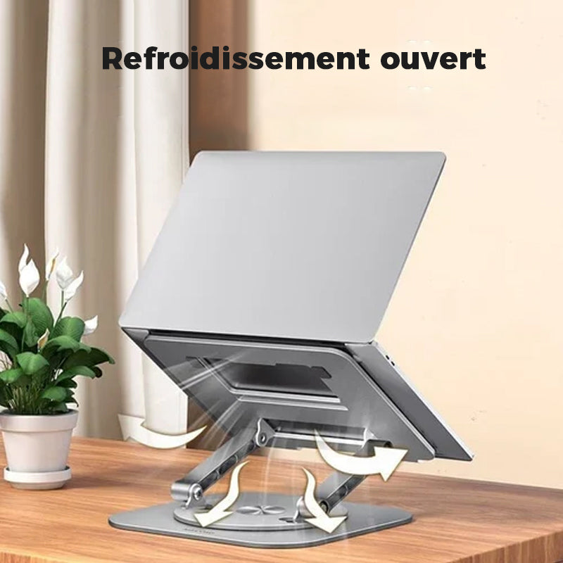 Støtte for bærbar PC i aluminiumlegering | Skanto