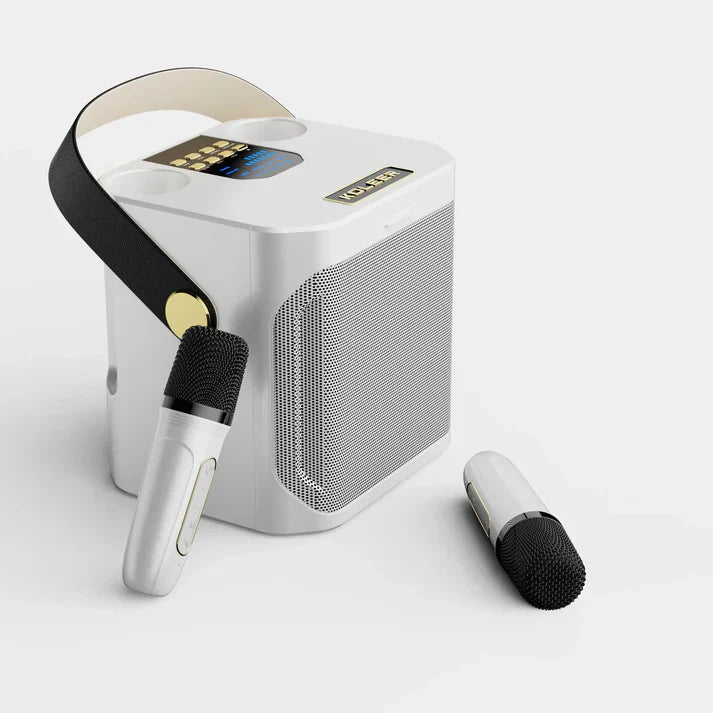 SoundJoy Karaoke Høyttaler – Bærbar Bluetooth Boombox med 360 Surround | Skanto