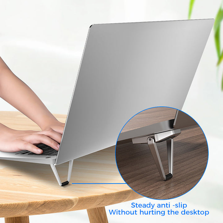 Skanto | Mini bærbar usynlig laptop-stativ (1 par)