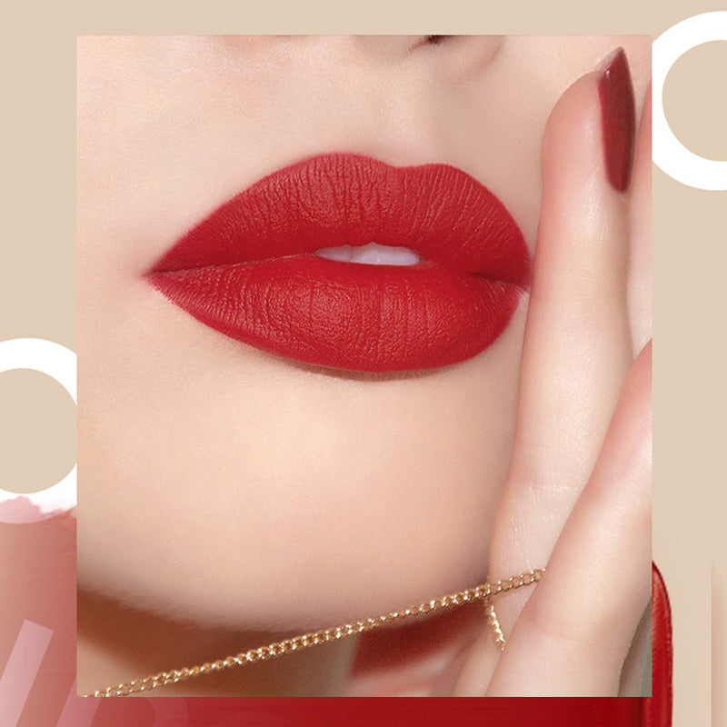 Lipstick Set Velvet Matte med Glamour Kjede Håndveske | Skanto