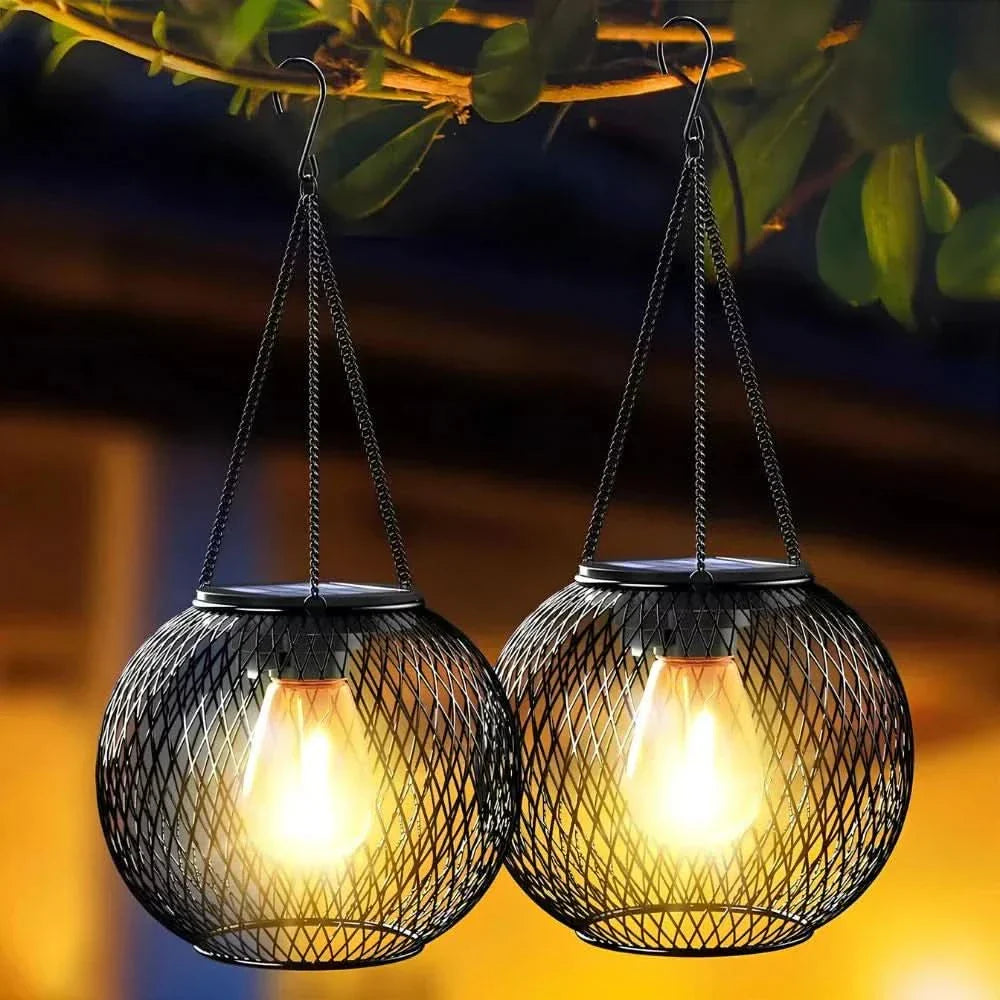 Skanto | Sunny Garden Solar Lantern – Vanntett LED Utendørs Lys med Auto Sensor