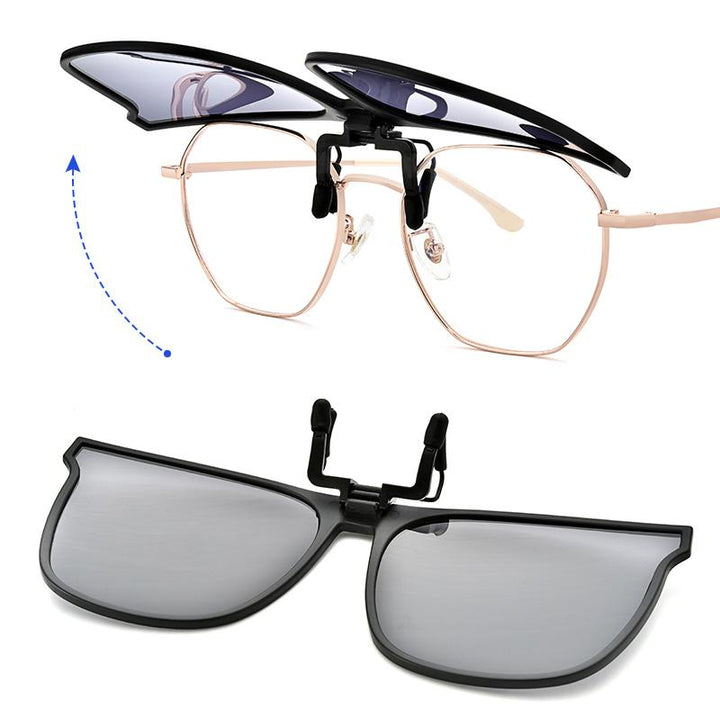Skanto | Nye polariserte Clip-On Flip-Up solbriller