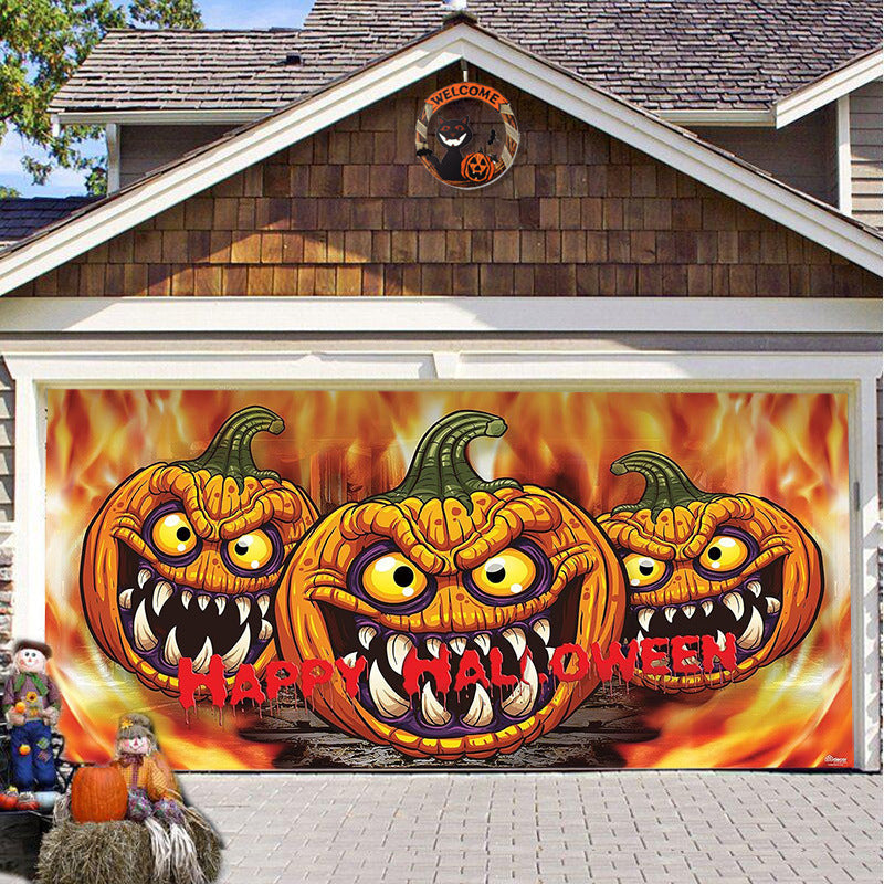 Skanto | Halloween 2024 Garasjeport Dekorasjon
