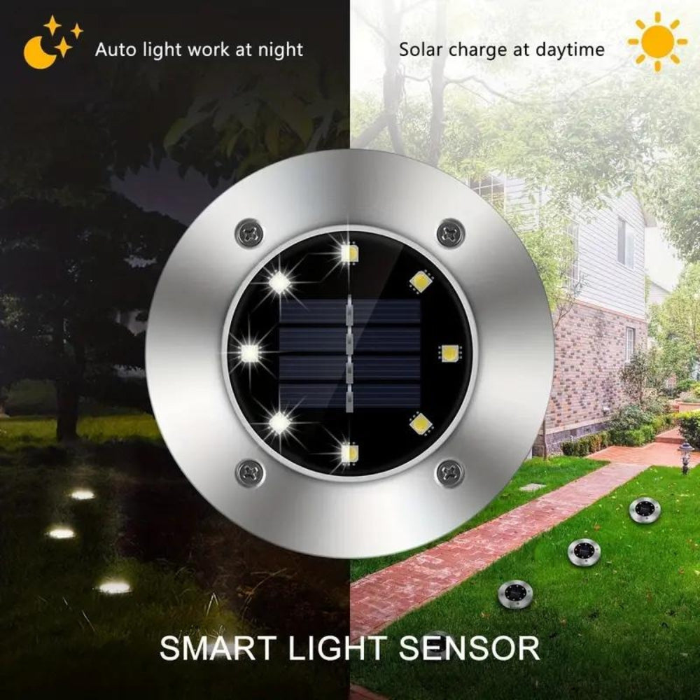 Solar Ground Lights – LED Banelys for Hage | Skanto