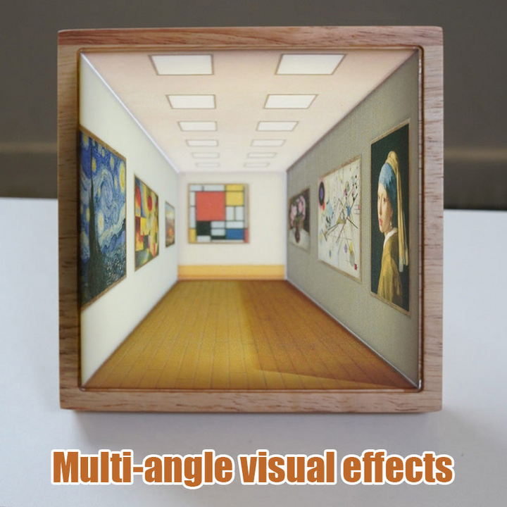 3D-Naked Eye Vision Vegglampe | Fantastisk Vegg Ambiance | Skanto