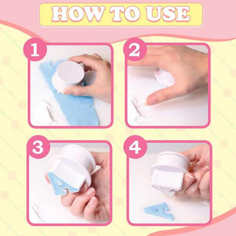 Printing Fondant Kaketverktøysett | Skanto