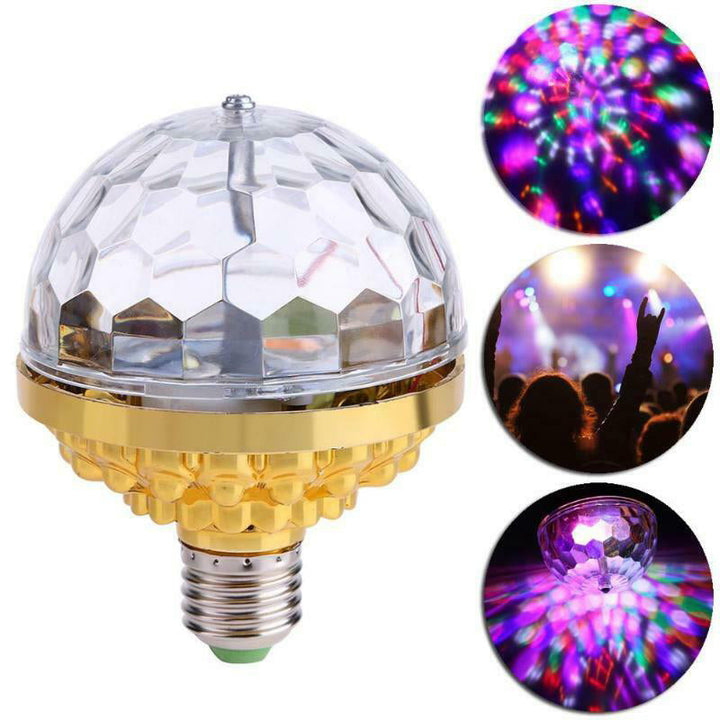 Skanto | LED Disco Ball Fargerik Rotasjon Lys lampe