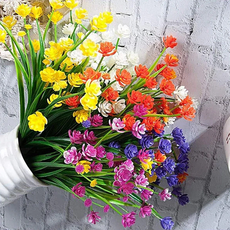 Skanto | Utendørs Kunstige Blomster (2 Bunter)