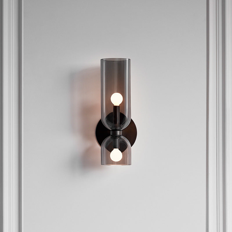 Skanto | Glassvegglys med dobbel lampe_design