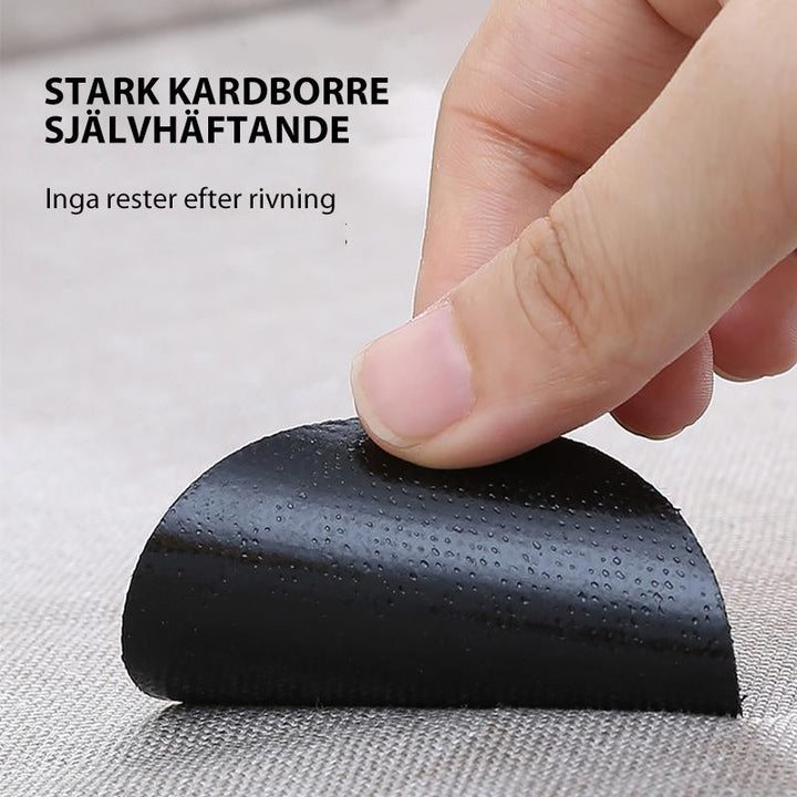 Norvo | Antiskli Borrelås for Teppe (5 stk/eske)