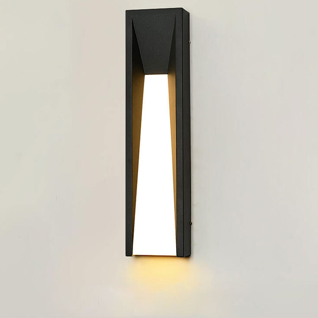 Vanntett Enkel Strip Design LED Utendørs Vegglampe | Skanto