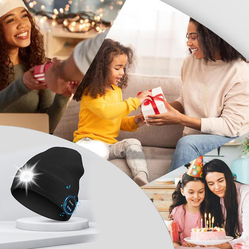 Skanto | LED Bluetooth Lue med Avtakbare Høyttalere