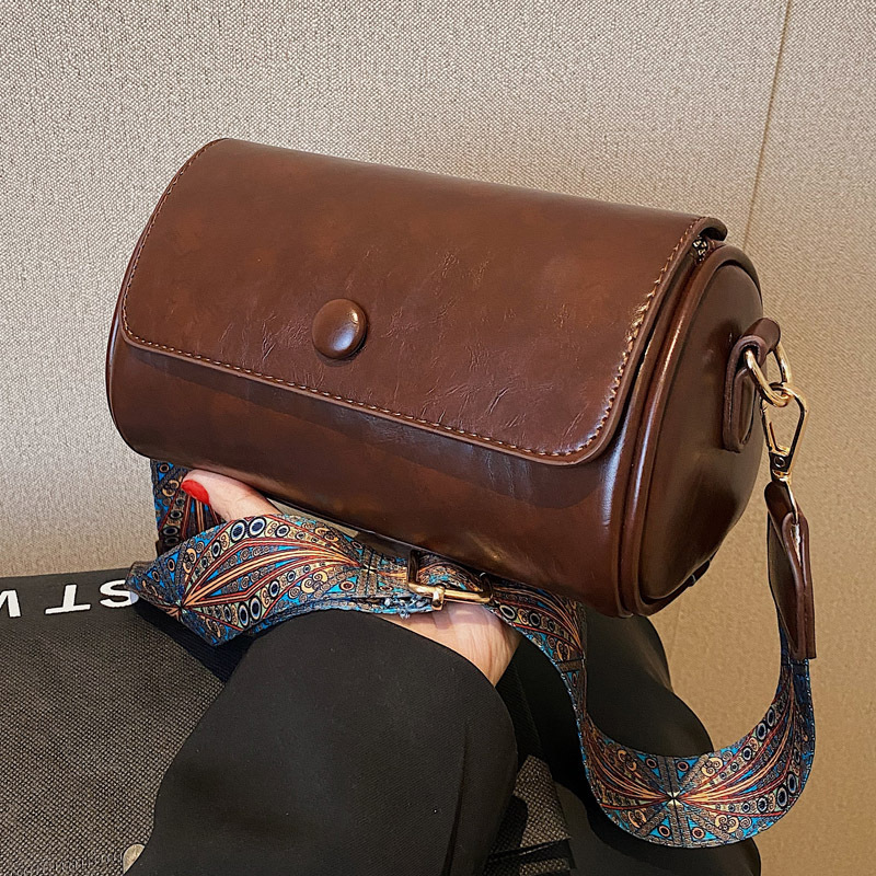 Skanto | Kvinne Retro Sylinder Bag