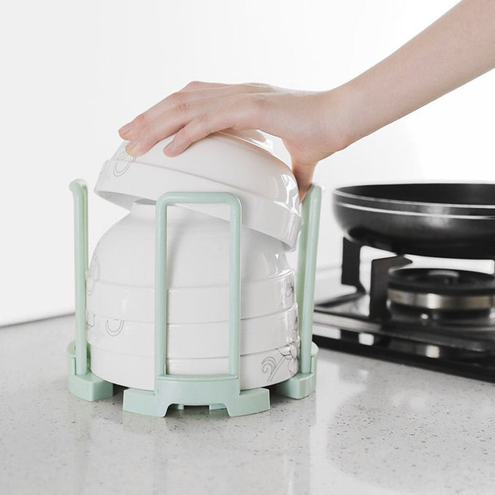 Bowl Plate Holder Drain Rack | Skanto