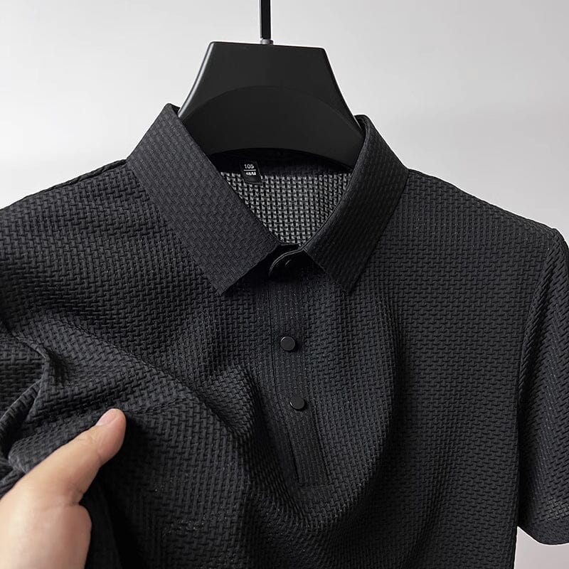 Mesh Ice Silk Korte Ermel T-skjorte | Skanto