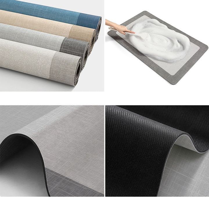 Non-Slip Minimalisme Baderomsgulvmatte - Super Absorberende, Lett å Rengjøre | Skanto