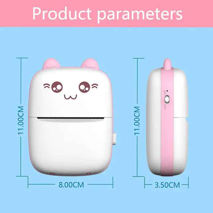 Bærbar termisk mini fotoprinter Skanto
