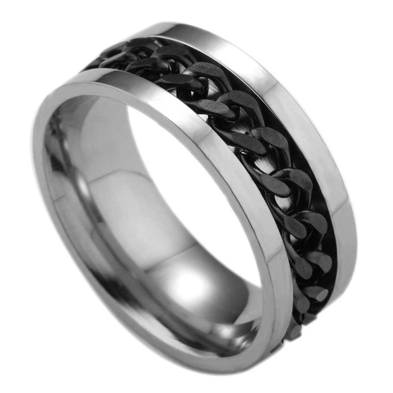 Skanto | Titanstål svingende kjede ring