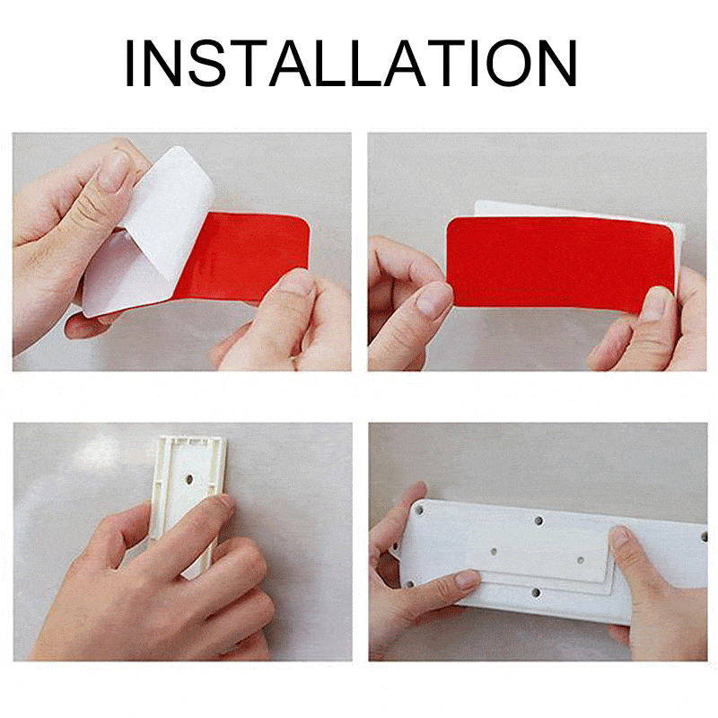 Klebefri Stikkontakt Holder | Skanto