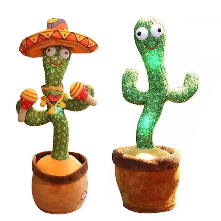 Dancing Cactus | Interactive Dancing Cactus Plush Toy | Skanto