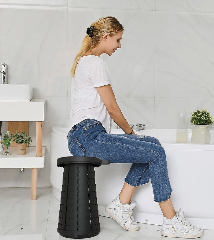 - Kompakt og sammenleggbar taburet - praktisk og elegant | Skanto
