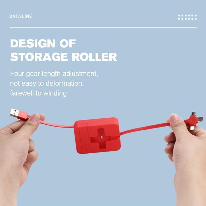 Skanto | 4-i-1 Data Kabel Telefon Stativ
