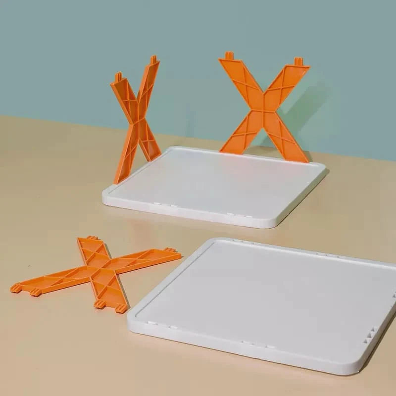 6-lags Enkel Skohylle Plast Enkel Hylle (Gratis Levering) Skanto