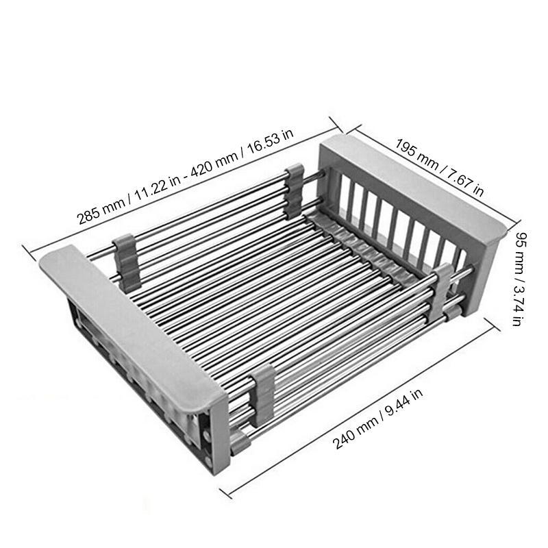 Retractable Kitchen Drainer | Skanto