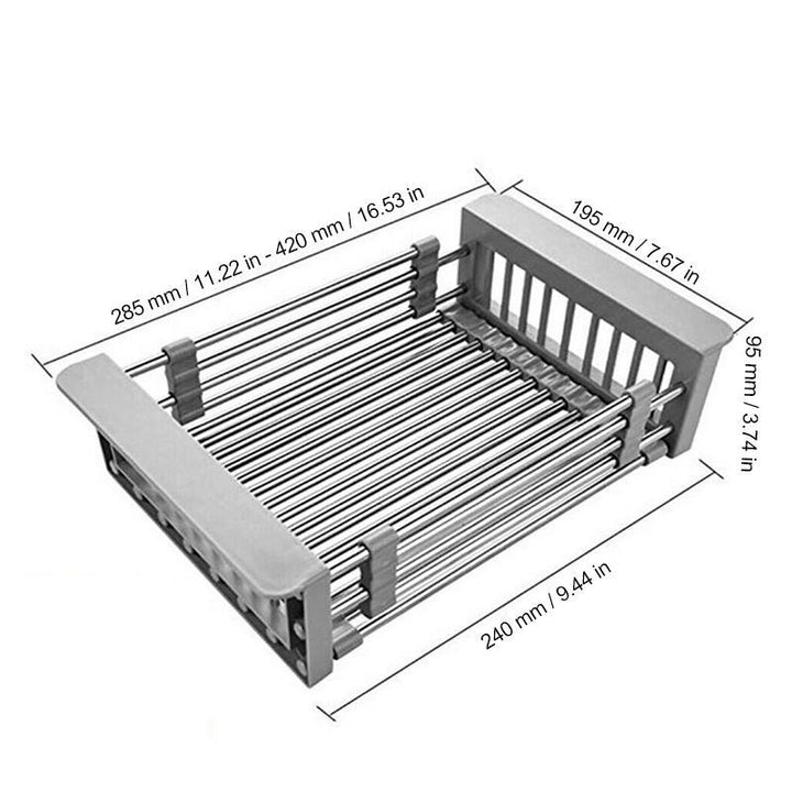 Retractable Kitchen Drainer | Skanto