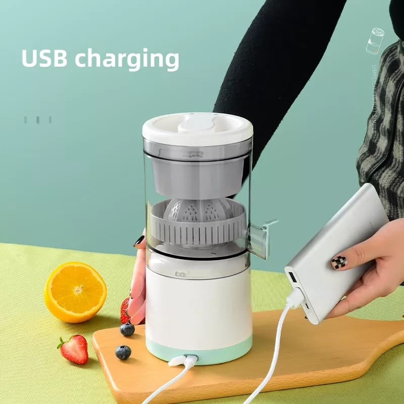 Sitrus Saftpresse Oppladbar Bærbar Juicer Skanto