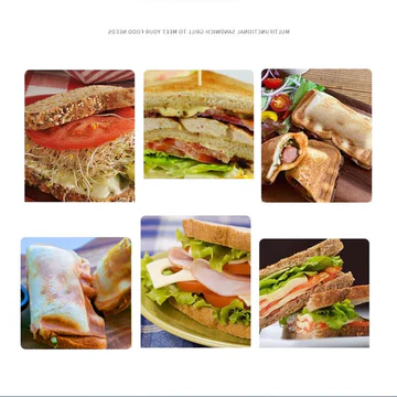 Skanto | Dobbelsidig Sandwichpanne (Non-Stick)Dobbelsidig Sandwichpanne (Non-Stick)