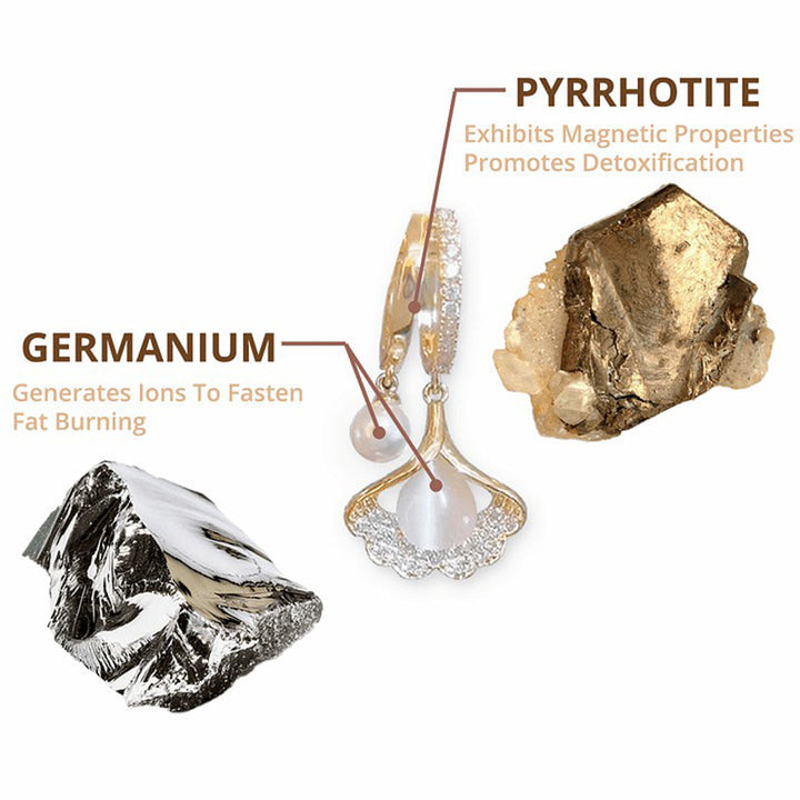 Skanto | Magnetisk Terapi Detox Germanium Øredobber