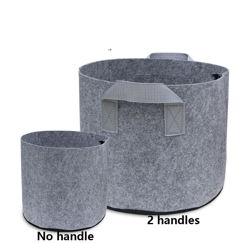 Skanto | Plantingssekk laget av ikke-vevd stoff – Robust hagebeholder med håndtak for planter