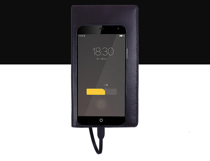 Skanto | 3-i-1 Utrolig Praktisk Lommebok Power Bank For Android & alle Telefon Typer