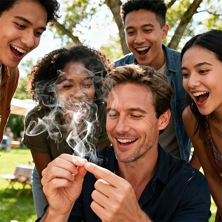 Skanto | Mysterious finger smoke magic props