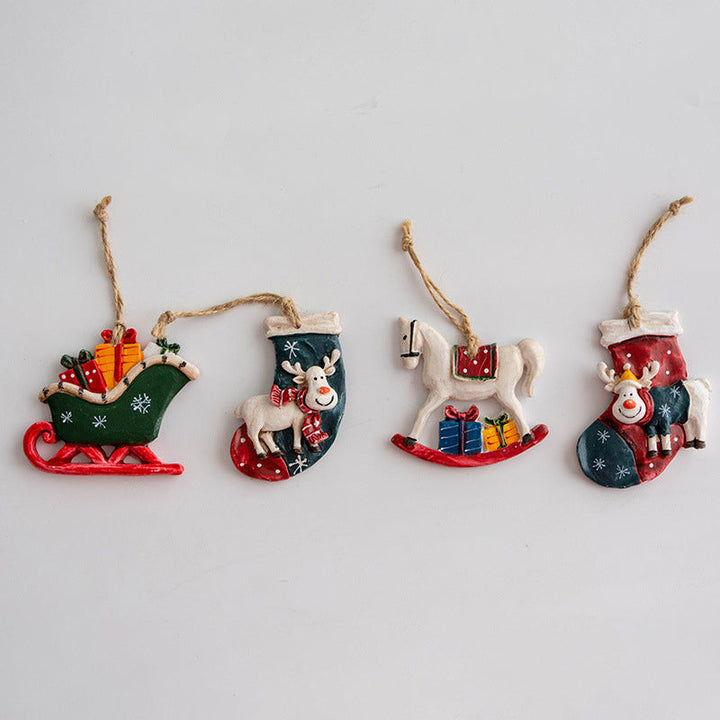 Skanto | Juletrær Henge Harpiks Ornament Pendel