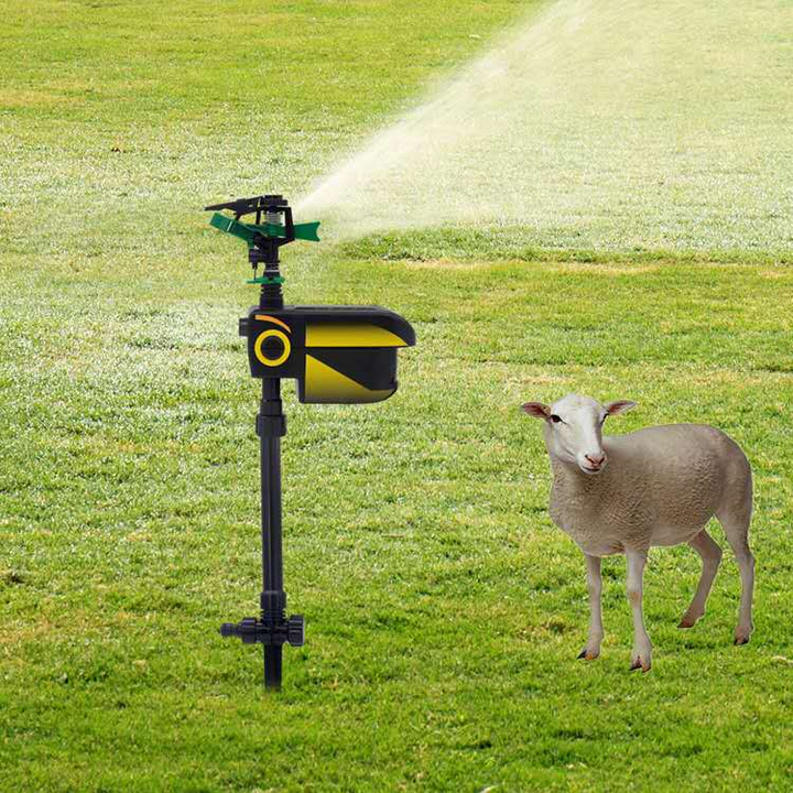 Skanto | Sprinklersystem for hagevanning – Justerbar irrigasjonssprinkler med stativbase