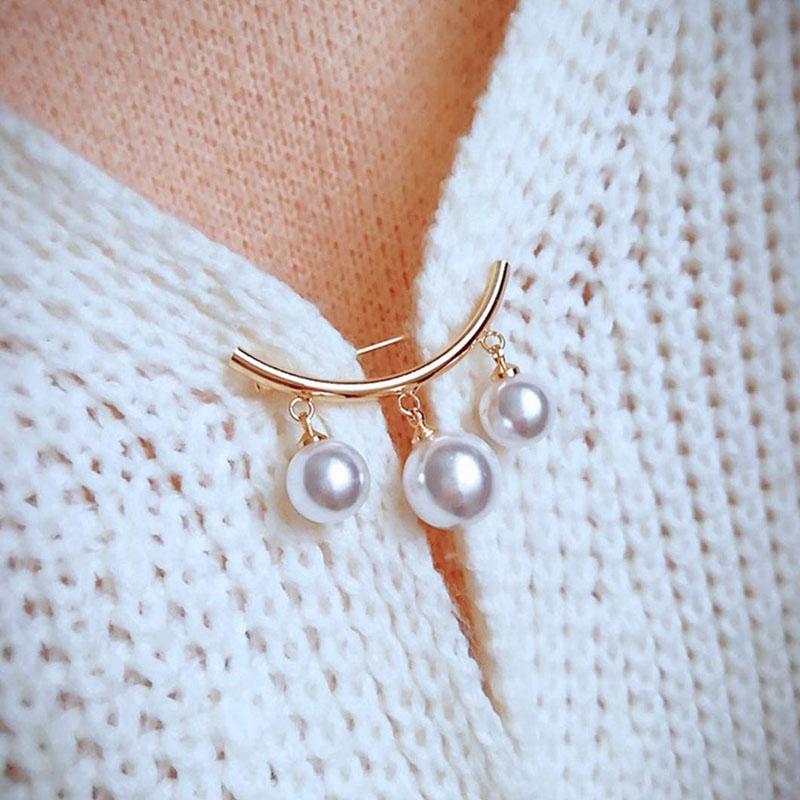 Skanto | Nail-free perlescarf ring midjebuckle