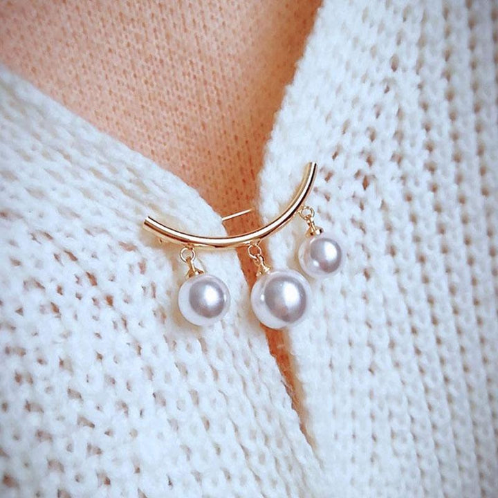 Skanto | Nail-free perlescarf ring midjebuckle