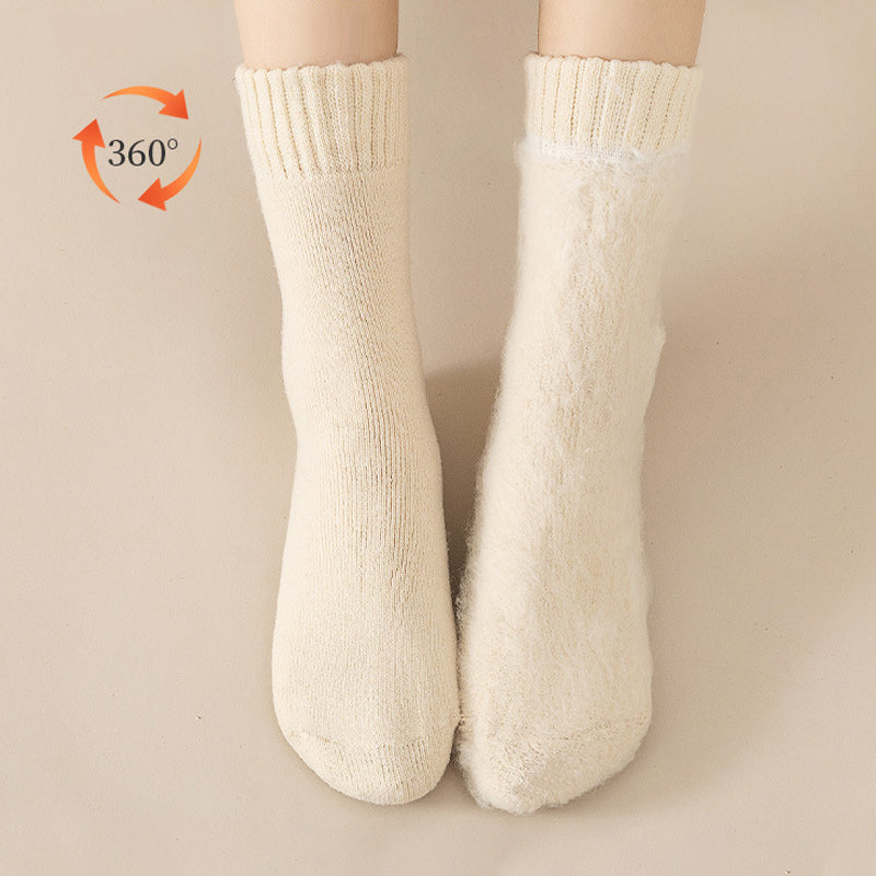 Skanto | Cozy Unisex Vinter Termiske Sokker laget av Fløyel