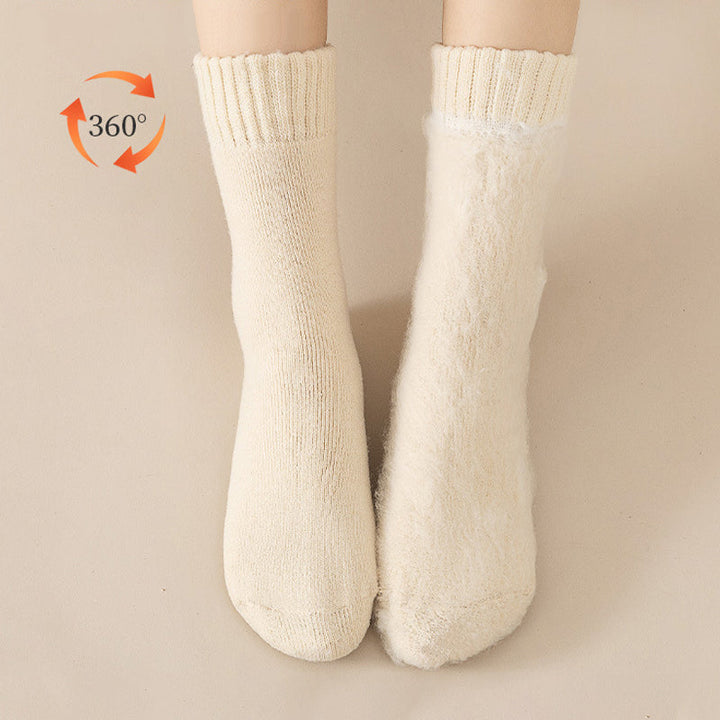 Skanto | Cozy Unisex Vinter Termiske Sokker laget av Fløyel