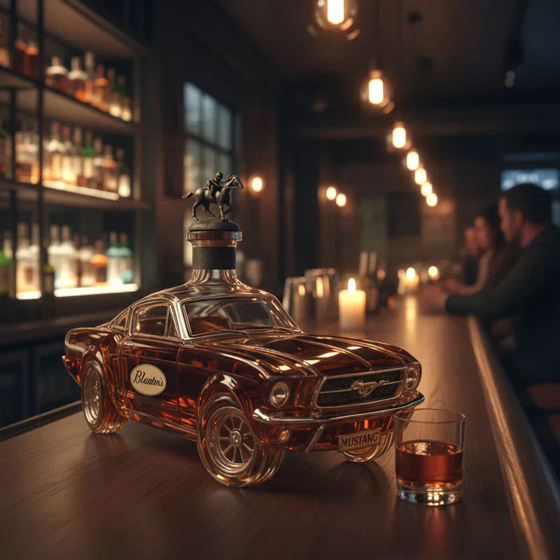 Skanto | OutlawFlask | Limited Edition Bronco Whiskey Bottle