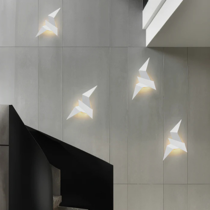 Skanto | Dekorativ vegglampe inspirert av origami
